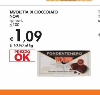 Bennet Tavoletta di cioccolato novi g 100 offerta