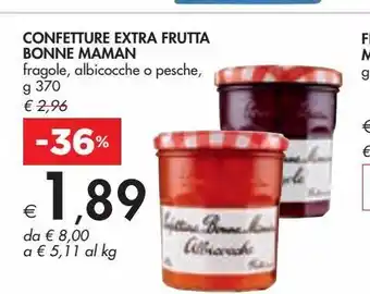 Bennet Confettura extra futta bonne maman offerta