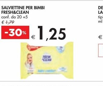 Bennet Salviette per bimbi fresh&clean offerta