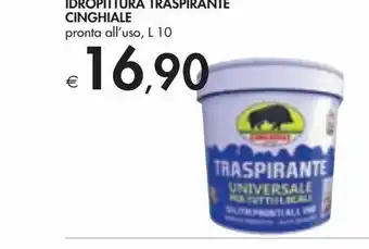 Bennet Idropittura traspirante cinghiale offerta