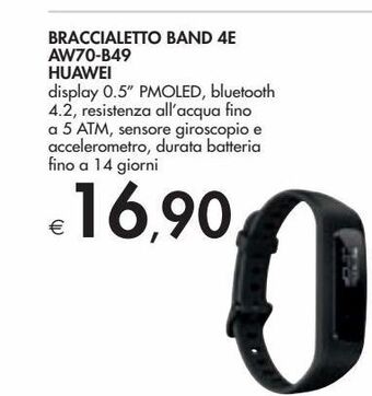 Bennet Braccialetto band 4e aw70-b49 huawei offerta