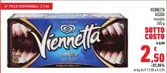 Conad City Viennetta Algida vaniglia 360 g offerta