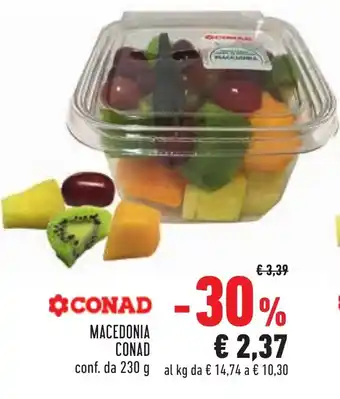 Conad City Macedonia Conad 230 g offerta