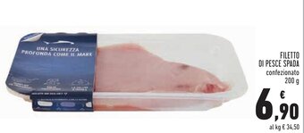 Conad City Filetto Di Pesce Spada 200 g offerta