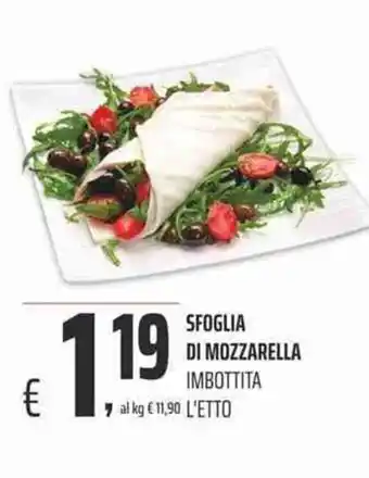 Coop Sfoglia Di Mozzarella offerta