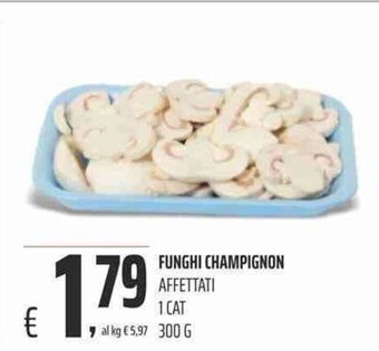 Coop Funghi Champignon Affettati 300 g offerta