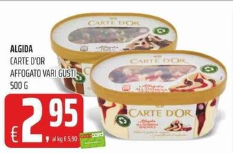 Coop Algida Carte D'Or Affogato 500 g offerta