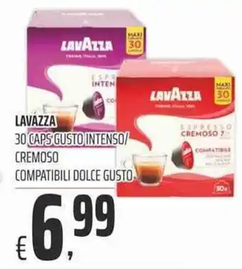 Coop Lavazza 30 Caps Gusto Intenso/Cremoso Compatibili Dolce Gusto offerta