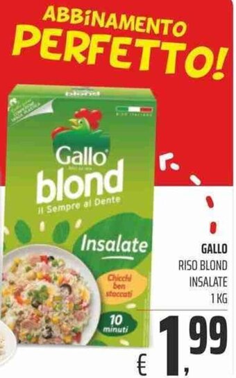 Coop Gallo Riso Blond Insalate 1 kg offerta