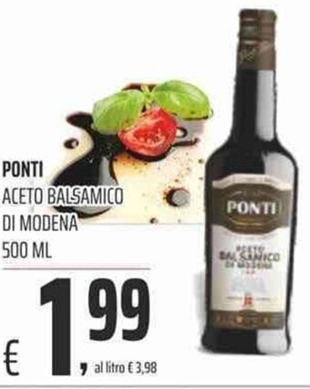 Coop Ponti Aceto Balsamico Di Modena 500 ml offerta