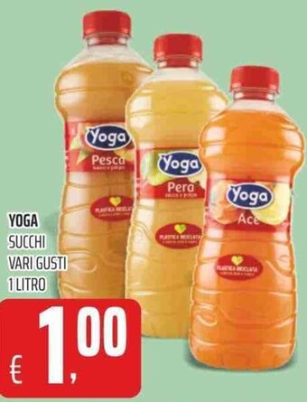 Coop Yoga Succhi 1 Litro offerta