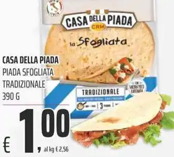 Coop Casa Della Piada La Sfogliata Tradizionale 390 g offerta