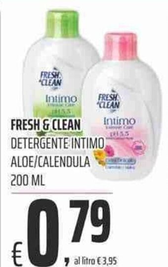 Coop Fresh & Clean Detergente Intimo Aloe / Calendula 200 ml offerta