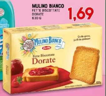 Mulino Bianco Fette Biscottate Dorate 630 g