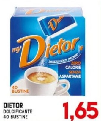 Dietor Dolcificante 40 Bustine