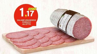 Vivo Supermercati Salame Ungherese Fiorucci All'Etto offerta
