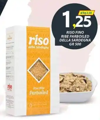 Vivo Supermercati Riso Fino Ribe Parboiled Della Sardegna 500 gr offerta