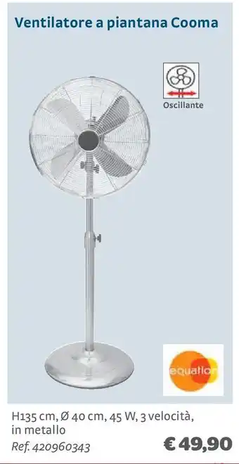 Ventilatori a piantana cooma equation