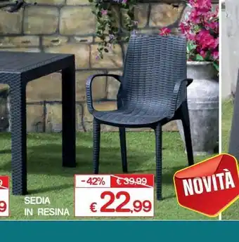 Sedia in resina