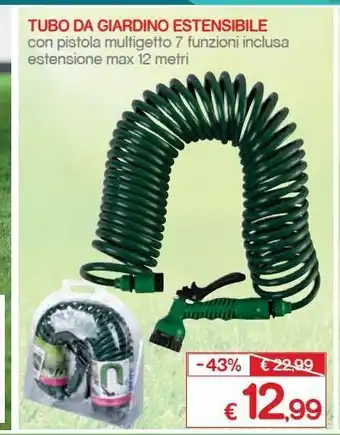 Tubo da giardino estendibile