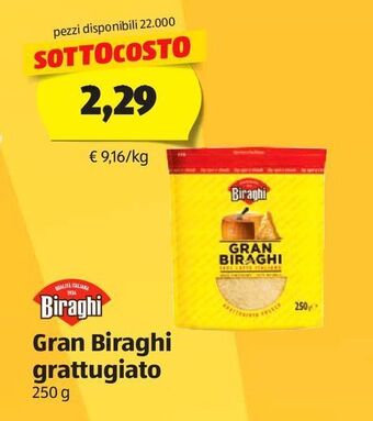 ALDI Gran biraghi grattugiato offerta
