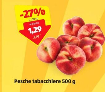 ALDI Pesche tabacchiere offerta