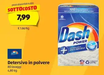 ALDI Detersivo in polvere dash offerta