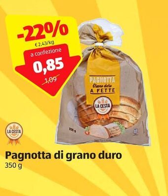 ALDI Pagnotta di grano duro offerta