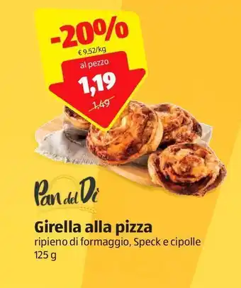 ALDI Girella alla pizza offerta