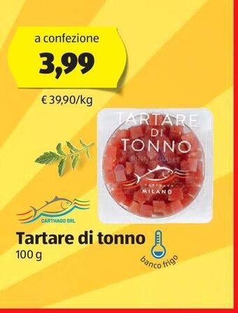 ALDI Tartare di tonno offerta