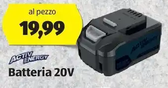ALDI Batteria 20v offerta