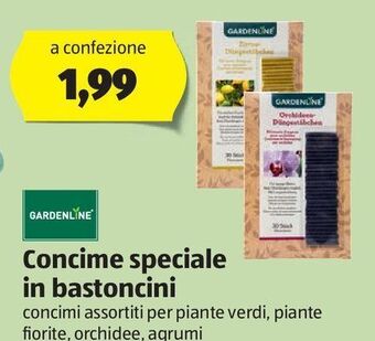 ALDI Concime speciale in bastoncini offerta