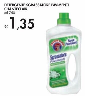 Detergente sgrassatore pavimenti chanteclair