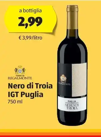 ALDI Nero di troia igt puglia offerta