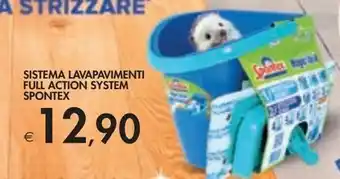 Bennet Sistema lavapavimenti full action system spontex offerta