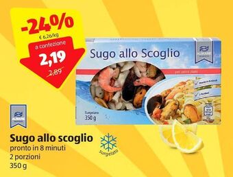 ALDI Sugo allo scoglio offerta