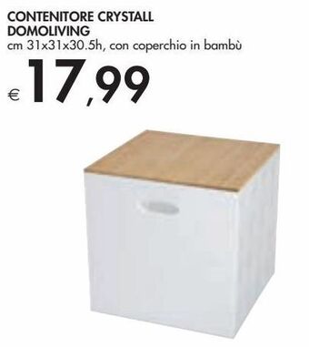 Bennet Contenitore crystall domoliving offerta