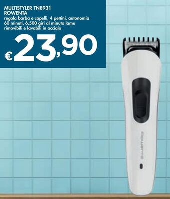 Bennet Multistyler tn8931 rowenta offerta