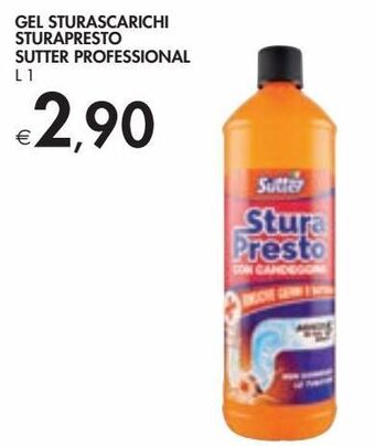 Bennet Gel sturascarichi sturapresto sutter professional offerta