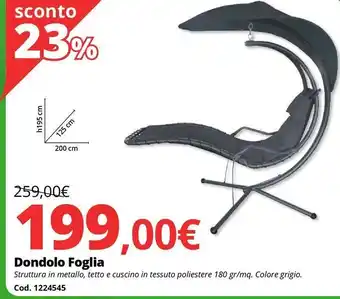 Dondolo foglia