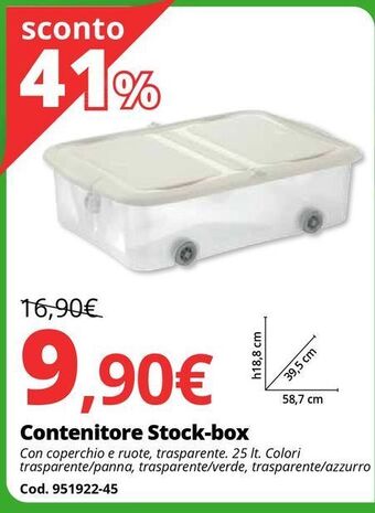 Brico Io Contenitore stock-box offerta