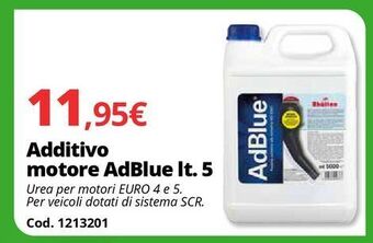 Brico Io Additivo motore adblue lt. 5 offerta