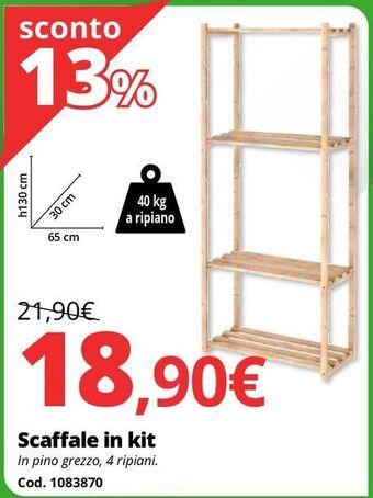 Brico Io Scaffale in kit offerta