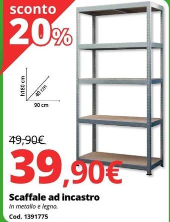 Brico Io Scaffale ad incastro offerta