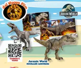 Jurassic world dinosauri mostruosi