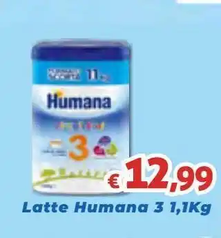 Villabebè Latte humana 3 1.1kg offerta