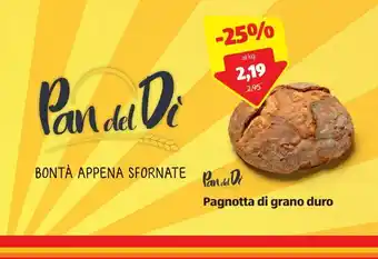 Pan del di pagnotta di grano duro al kg