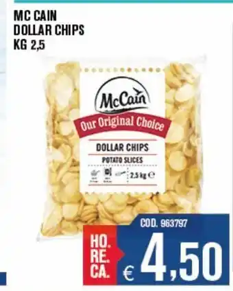 Adhoc Dollar chips mc cain offerta