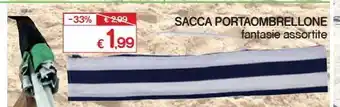Satur Sacca porta ombrellone offerta