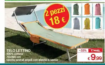 Satur Telo lettino offerta